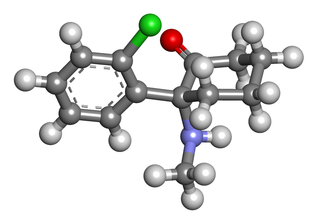 The molecular structure of ketamine - ketamine analogues are chemical compounds that closely mimic ketamine's effects