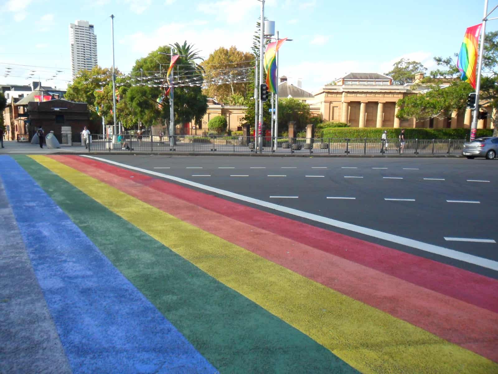 Taylor Square Rainbow Crossing