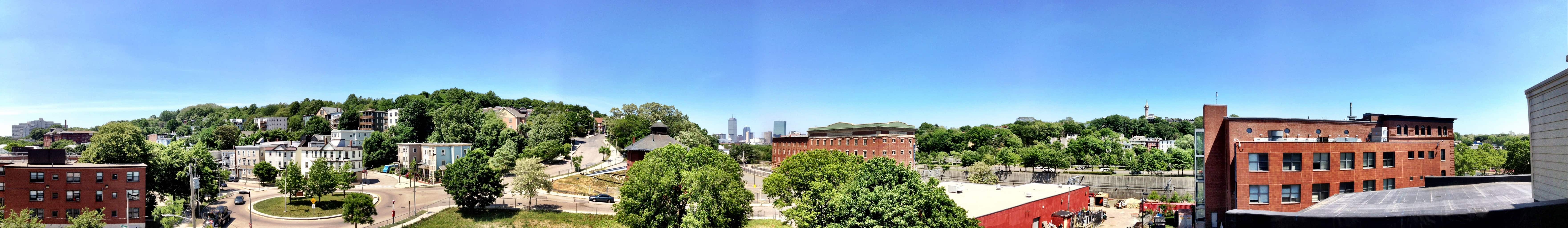 Jamaican plain panorama